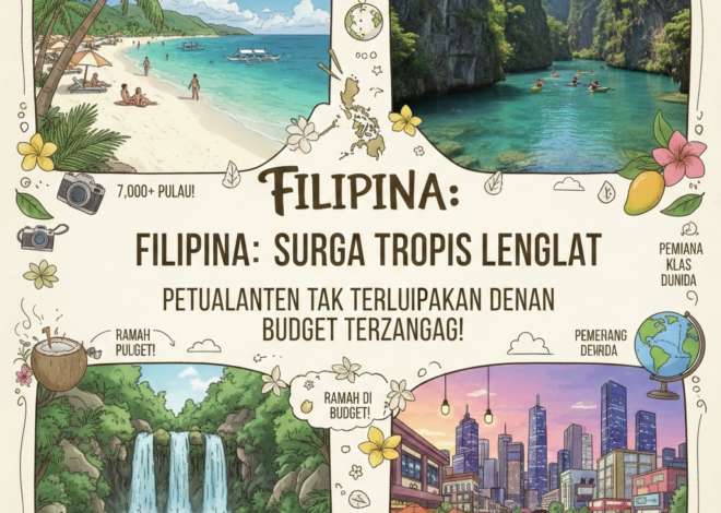 Wisata Pilipina Paling Indah: Dari Pantai Tropis Sampai Kota Modern yang Menarik