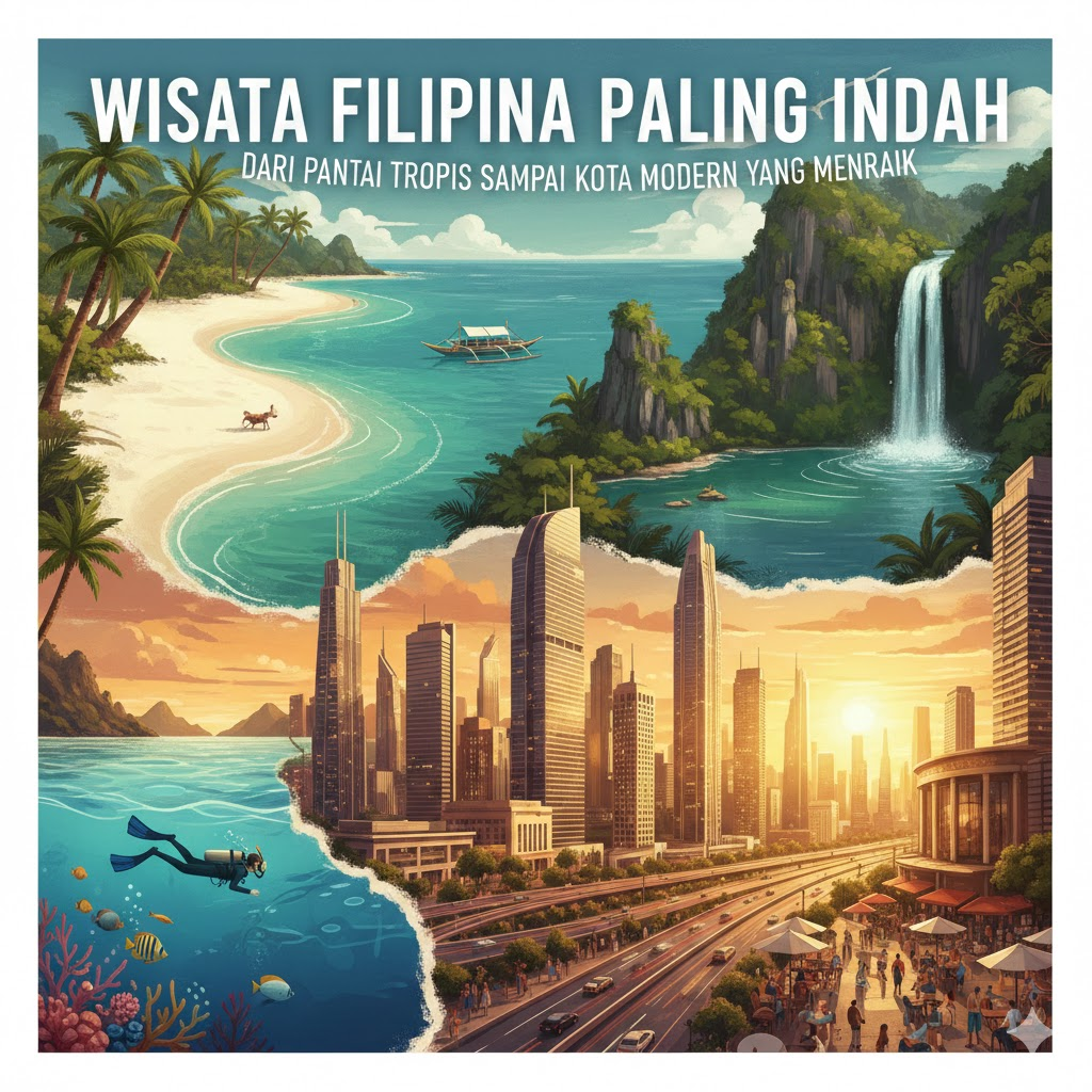 Wisata Pilipina Paling Indah: Dari Pantai Tropis Sampai Kota Modern yang Menarik