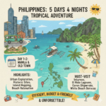 Itinerary Wisata Pilipina 5 Hari 4 Malam: Rekomendasi Rute dan Spot Terbaik